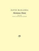 Montana Music Violin, Cello and Piano P.O.D. cover